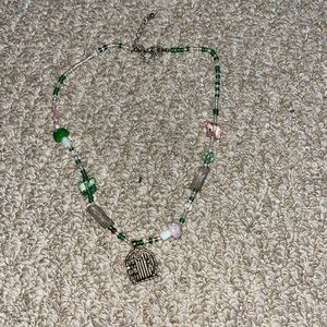 beaded necklace